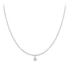So Charm Bijoux Collier Et Pendentif<Collier Femme So Charm - BD2382-ARGENT-DIAMANT - Collier Mode Argenté
