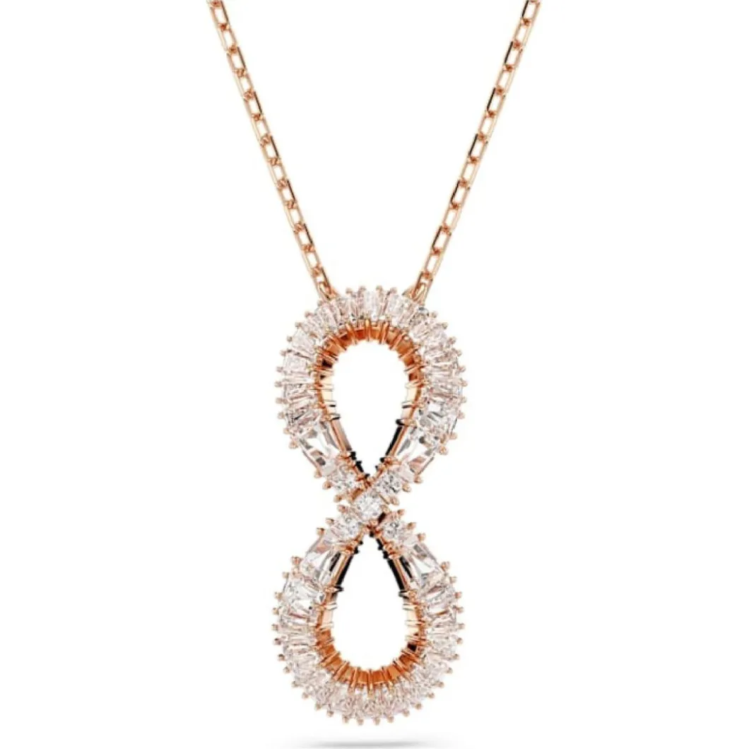 Swarovski Collier Et Pendentif<Collier Femme Hyperbola - 5677623 doré rose,blanc
