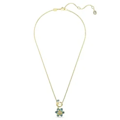 Swarovski Collier Et Pendentif<Collier Femme Idyllia F Florere - 5709029 Plaqué or Bleu