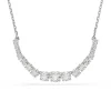 Swarovski Collier Et Pendentif<Collier Femme Matrix Tennis - 5705396 Métal rhodié Argent