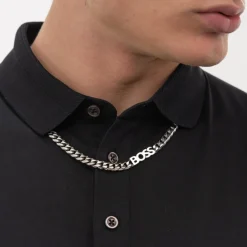Boss Bijoux Collier Et Pendentif<Collier Homme Kassy-1580769 Acier Argent