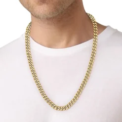 Boss Bijoux Collier Et Pendentif<Collier Homme Chain For Him - 1580402 Acier Doré
