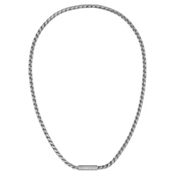 Boss Bijoux Collier Et Pendentif<Collier Homme Doran - 1580693 Acier Argent