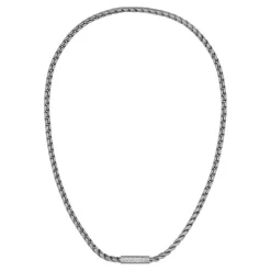Boss Bijoux Collier Et Pendentif<Collier Homme Doran - 1580693 Acier Argent
