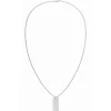 Calvin Klein Bijoux Collier Et Pendentif<Collier Homme - 35000058 Acier Argent