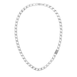Calvin Klein Bijoux Collier Et Pendentif<Collier Homme - 35000251 Acier Argent