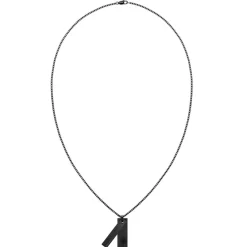 Calvin Klein Bijoux Collier Et Pendentif<Collier Homme - 35000414 Acier Noir
