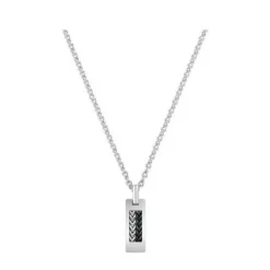 Jourdan Collier Et Pendentif<Collier Homme JH160011N - AUSTRALIS - Acier Argent