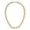 Lacoste Collier Et Pendentif<Collier Homme Backhand - 2040434 Acier Doré