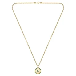 Lacoste Collier Et Pendentif<Collier Homme Vigor - 2040448 Acier Doré, Vert