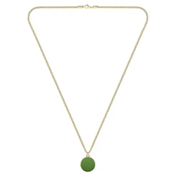 Lacoste Collier Et Pendentif<Collier Homme Vigor - 2040448 Acier Doré, Vert