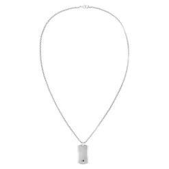 Tommy Hilfiger Bijoux Collier Et Pendentif<Collier Homme Tommy Hilfiger Jameson - 2790627 Acier Argent