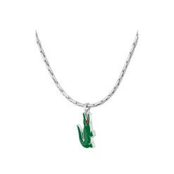 Lacoste Collier Et Pendentif<Collier Homme Arthor - 2040228 Acier Vert