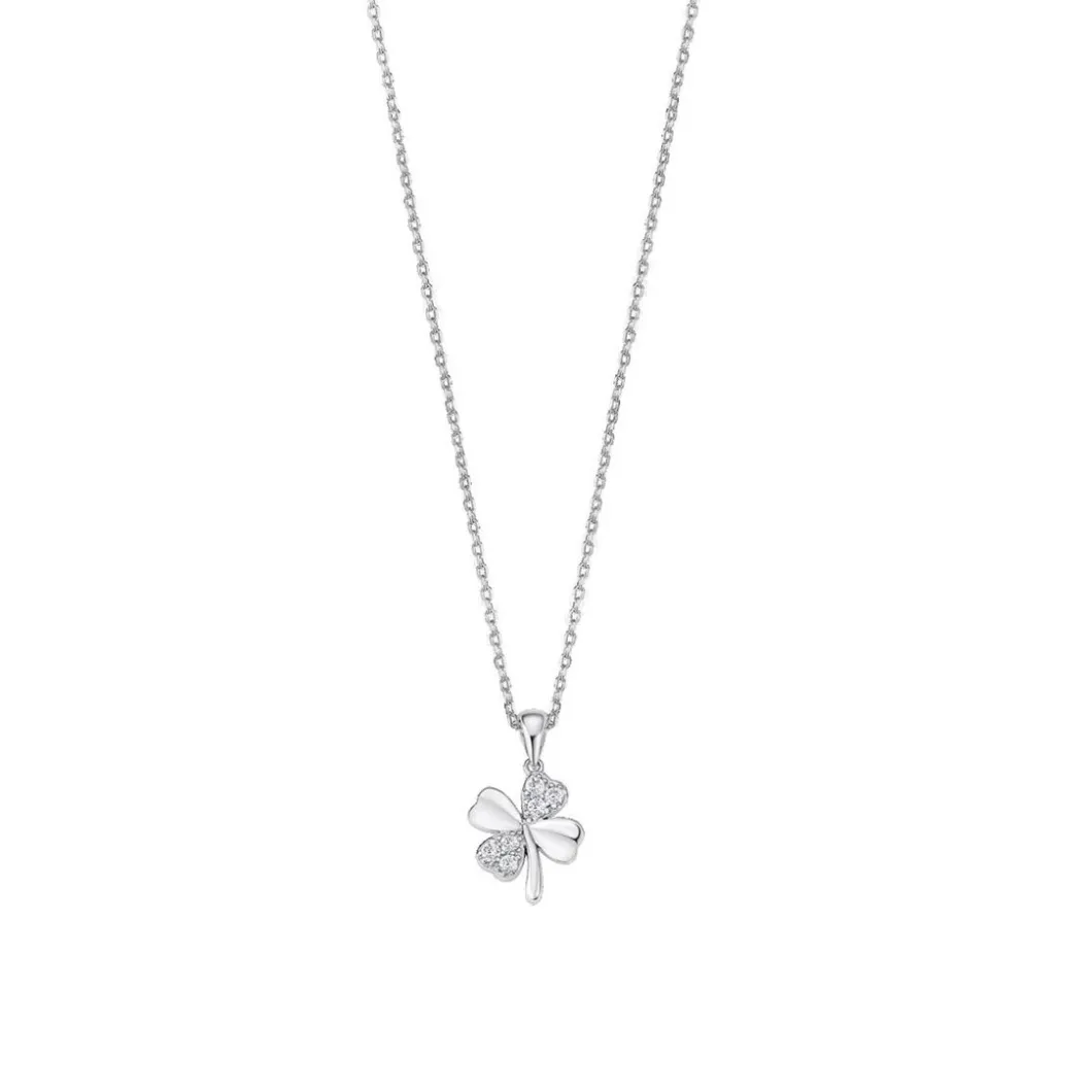 Lotus Silver Collier Et Pendentif<Collier LP3108-1-1