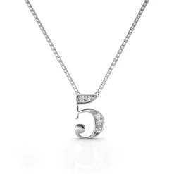 MYC-Paris Collier Et Pendentif<Collier Number 5 Finition Argentée