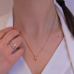 MYC-Paris Collier Et Pendentif<Collier Number 1 Finition Or Rose