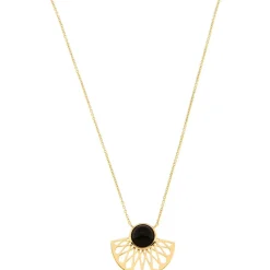 Kosma Paris Collier Et Pendentif<Collier Pierre Noir - Collection Mia Doré