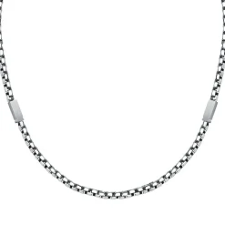 Sector Bijoux Collier Et Pendentif<Collier pour homme en acier argenté