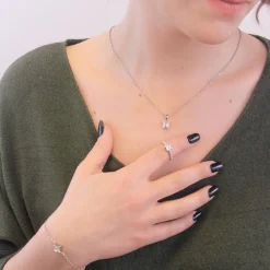 MYC-Paris Collier Et Pendentif<Collier Simple Square Finition Argentée