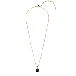 MYC-Paris Collier Et Pendentif<Collier Simple Square Or Rose et Noir