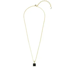 MYC-Paris Collier Et Pendentif<Collier Simple Square Or et Noir