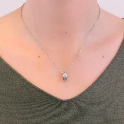 MYC-Paris Collier Et Pendentif<Collier Square Roller Finition Argentée