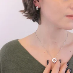 MYC-Paris Collier Et Pendentif<Collier Square Roller Finition Argentée