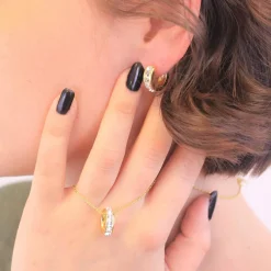 MYC-Paris Collier Et Pendentif<Collier Square Roller Finition Or