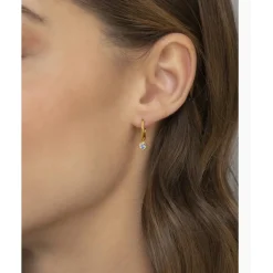 Les Interchangeables Boucles D'Oreilles<Créoles - A59251 Creoles Coeur PM Doré