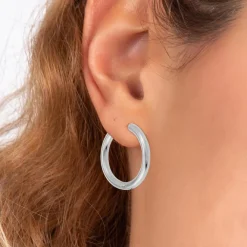 So Charm Bijoux Boucles D'Oreilles<Créoles So Charm - B4140- - Boucles D'Oreilles ées Argent