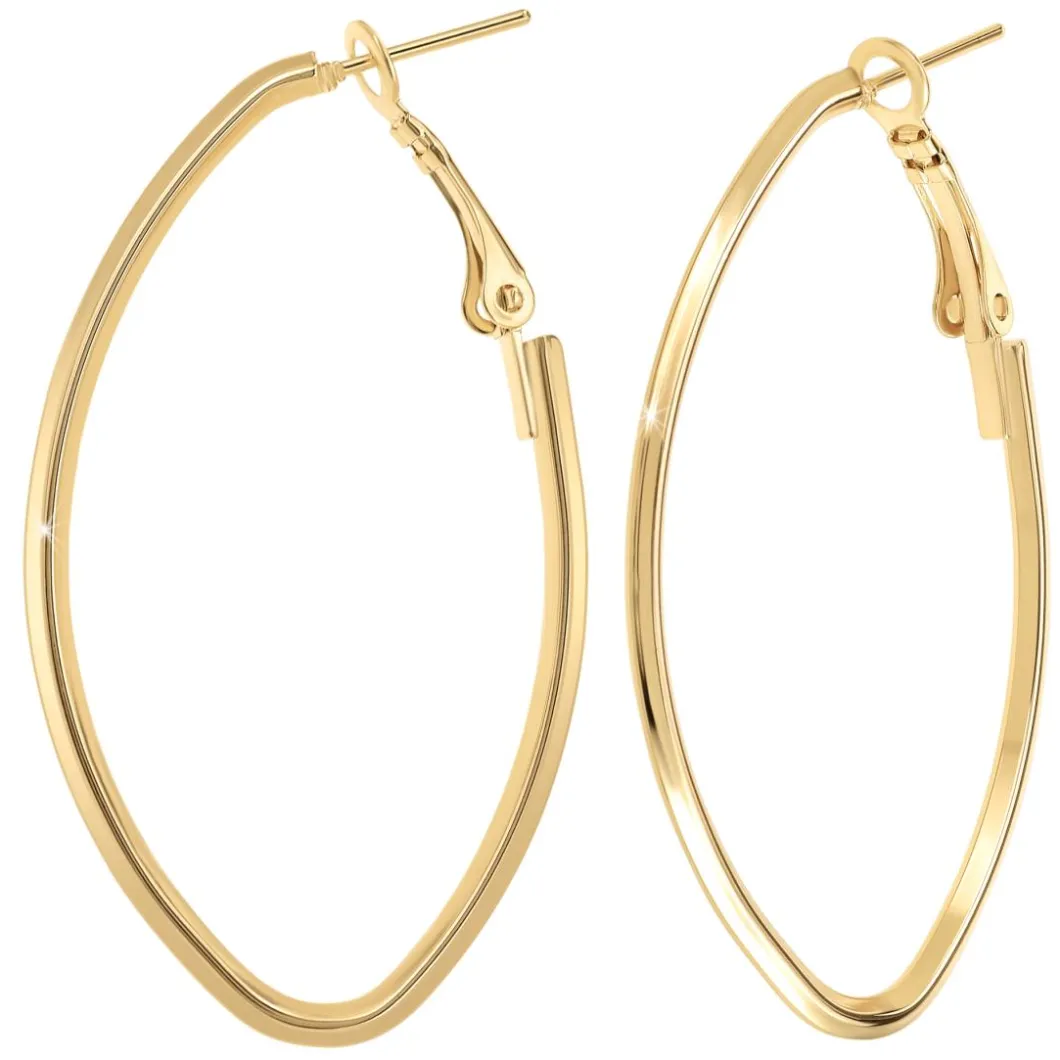 So Charm Bijoux Boucles D'Oreilles<Créoles So Charm - B2787-DORE - Boucles D'Oreilles es Doré