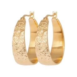 Maison de la Bijouterie Boucles D'Oreilles<Créoles Sensimio Y633600 Plaqué or