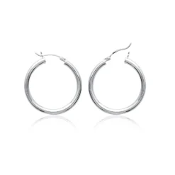 Maison de la Bijouterie Boucles D'Oreilles<Créoles Sensimio Z3030 Argent