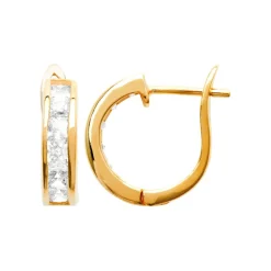 Maison de la Bijouterie Boucles D'Oreilles<Créoles Sensimio Y6603YZ Plaqué or