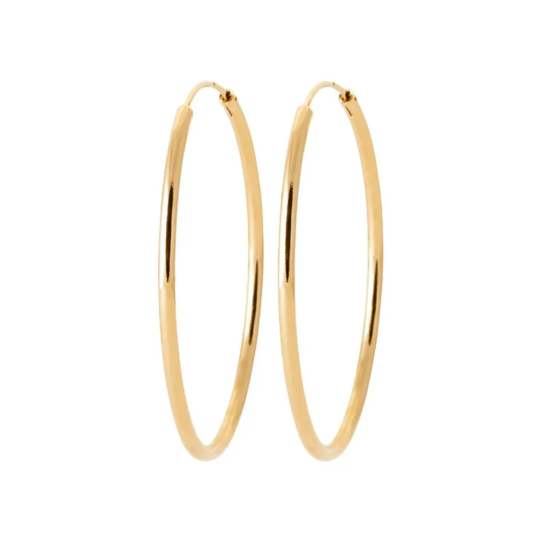 Maison de la Bijouterie Boucles D'Oreilles<Créoles Sensimio Y0YY40 Plaqué or