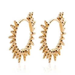 Maison de la Bijouterie Boucles D'Oreilles<Créoles Sensimio Y6YZ500 Plaqué or