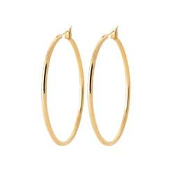 Maison de la Bijouterie Boucles D'Oreilles<Créoles Sensimio YUU40 Plaqué or