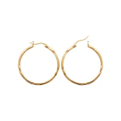Maison de la Bijouterie Boucles D'Oreilles<Créoles Sensimio Y633500 Plaqué or