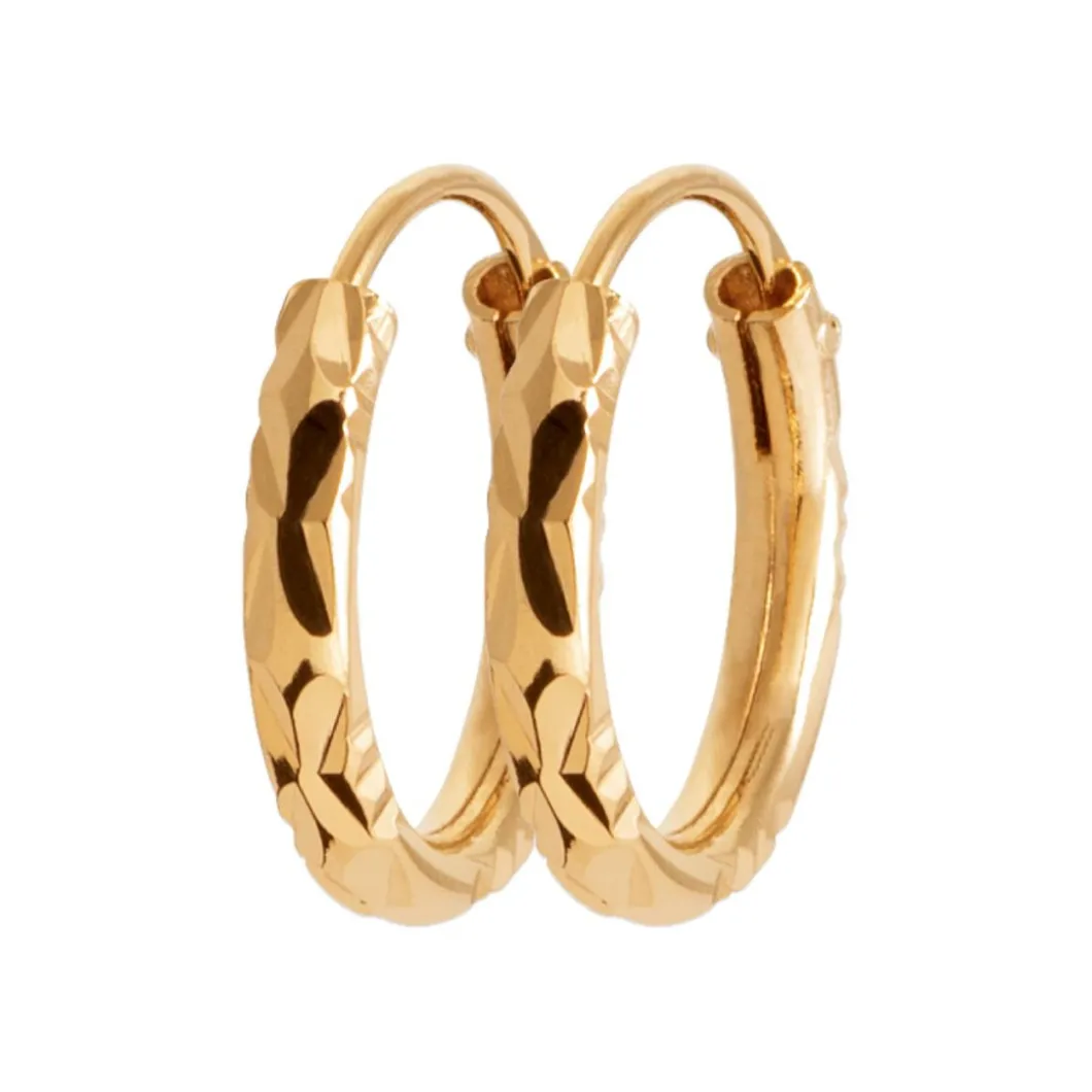 Maison de la Bijouterie Boucles D'Oreilles<Créoles Sensimio Y0YYZZ4 Plaqué or