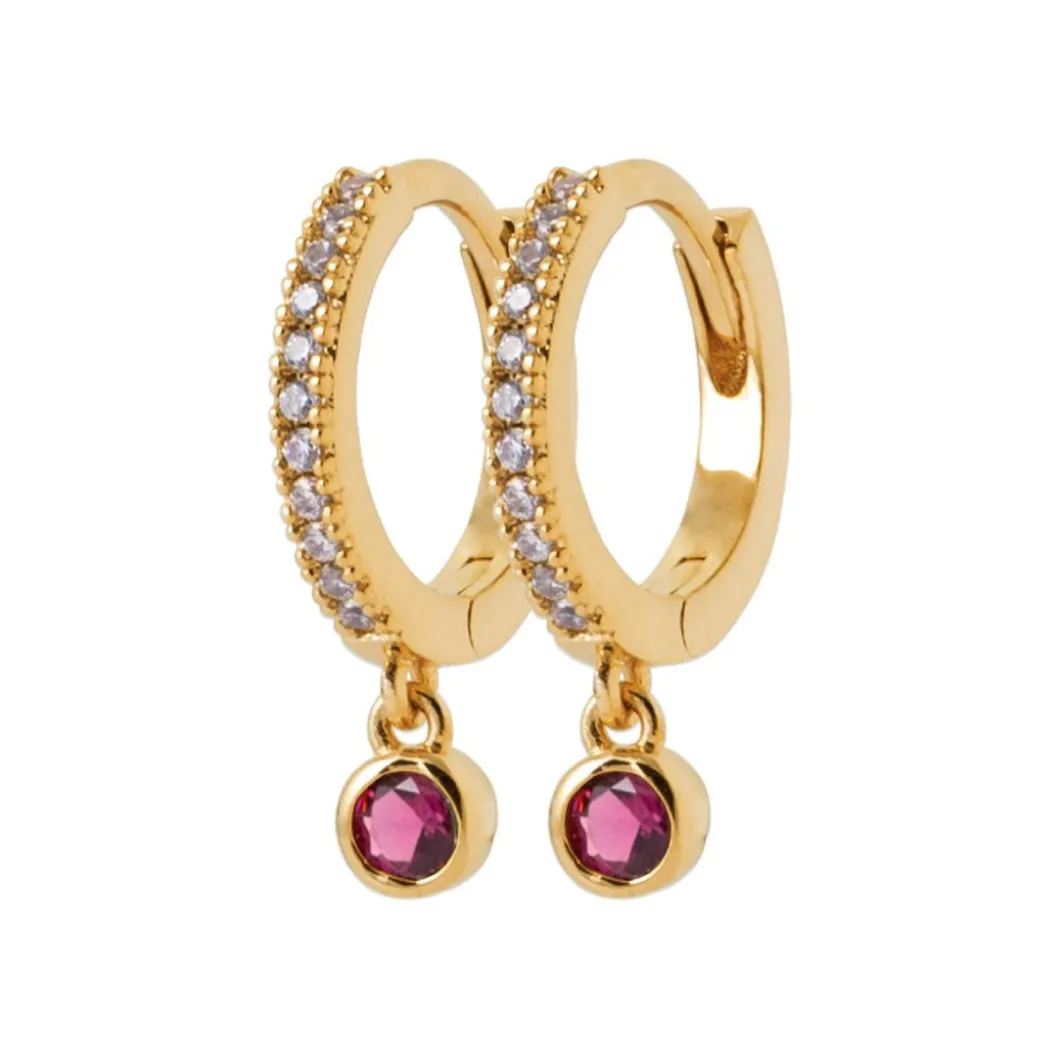 Maison de la Bijouterie Boucles D'Oreilles<Créoles Sensimio Y6343V0 Plaqué or