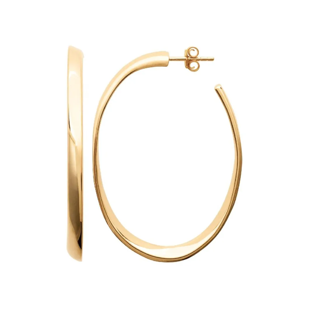 Maison de la Bijouterie Boucles D'Oreilles<Créoles Sensimio Y4YW Plaqué or