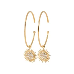 Maison de la Bijouterie Boucles D'Oreilles<Créoles Sensimio Y630UZ0 Plaqué or