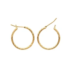 Maison de la Bijouterie Boucles D'Oreilles<Créoles Sensimio Y6Z4UY0 Plaqué or