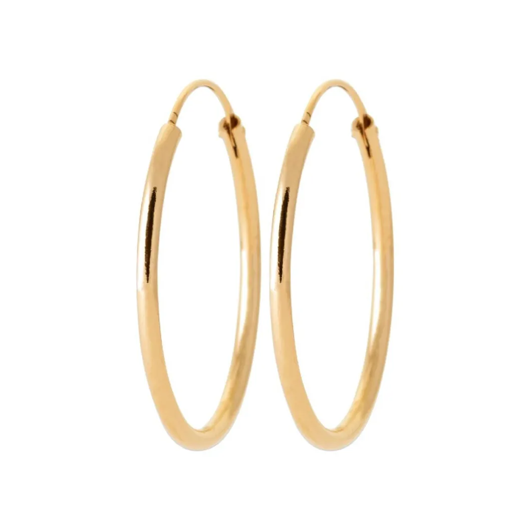 Maison de la Bijouterie Boucles D'Oreilles<Créoles Sensimio Y0YY30 Plaqué or