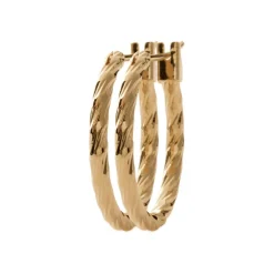 Maison de la Bijouterie Boucles D'Oreilles<Créoles Sensimio Y6Z5YY0 Plaqué or