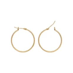 Maison de la Bijouterie Boucles D'Oreilles<Créoles Sensimio Y6YY530 Plaqué or