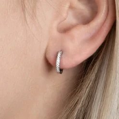 Maison de la Bijouterie Boucles D'Oreilles<Créoles Sensimio Z634ZZ0 Argent