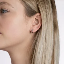 Maison de la Bijouterie Boucles D'Oreilles<Créoles Sensimio Z634ZZ0 Argent