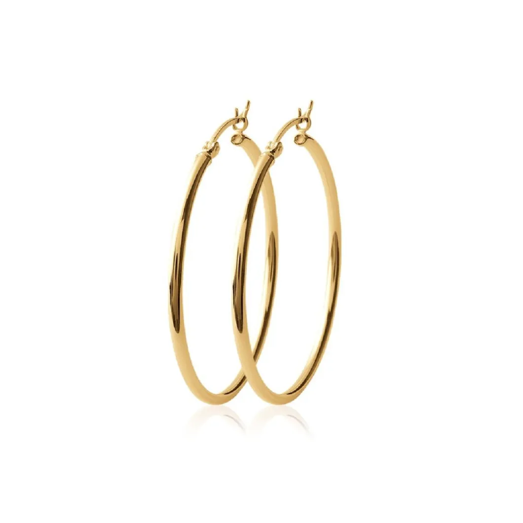 Maison de la Bijouterie Boucles D'Oreilles<Créoles Sensimio YUUY5 Plaqué or