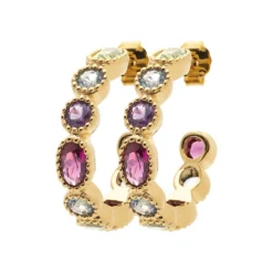 Maison de la Bijouterie Boucles D'Oreilles<Créoles Sensimio Y63Y005 Plaqué or